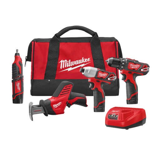 Picture of M12™ Cordless 4-Tool Combo Kit