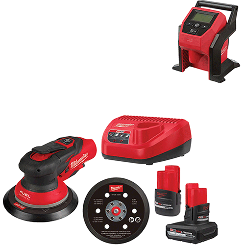 Picture of M12 FUEL™ 6" Random Orbital Sander Kit (3/32")