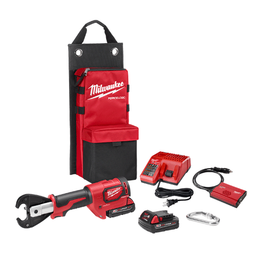 Picture of M18 FORCE LOGIC™ 6T Utility Crimper Kit with D3 Grooves "Snub Nose"