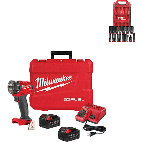Picture of M18 FUEL™ 3/8" Compact Impact Wrench Kit with Friction Ring