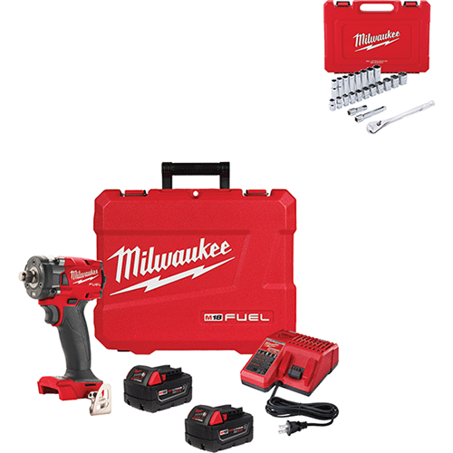 Picture of M18 FUEL™ 1/2" Dr. Compact Impact Wrench with Friction Ring Kits
