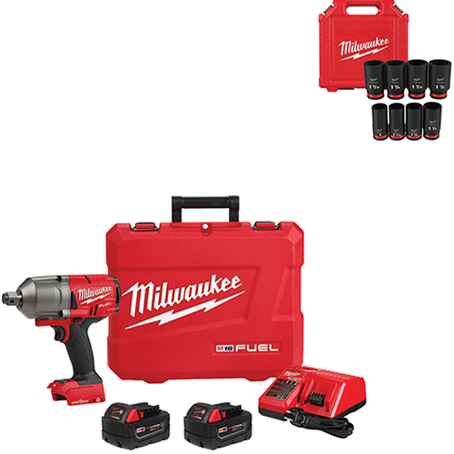 Picture of M18 FUEL™ w/ ONE-KEY™ High Torque Impact Wrench 3/4" Friction Ring Kit