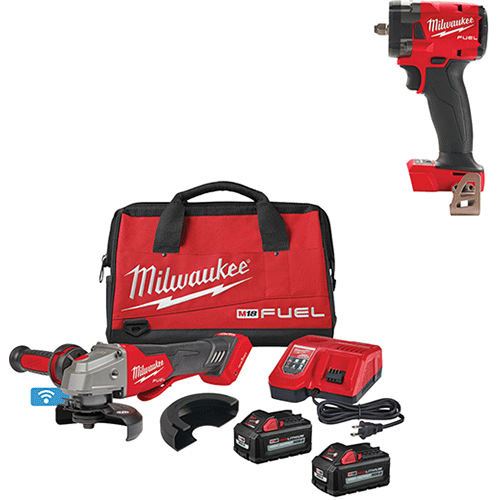 Picture of M18 FUEL™  4-1/2" / 5"  Braking Grinder with ONE-KEY™ Kit
