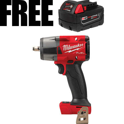Picture of M18 FUEL™  Mid-Torque 3/8" Impact Wrench with Friction Ring, Bare Tool