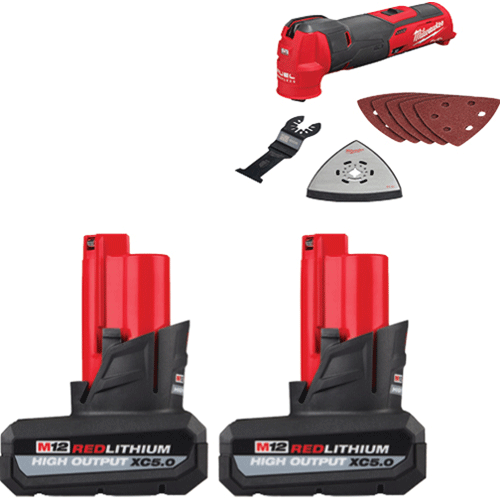 Picture of M12™ REDLITHIUM™ HIGH OUTPUT™ XC5.0 Battery 2 Pack Promo