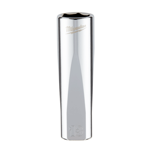 Picture of 3/8" Dr. Metric 6-Point Deep Socket with FOUR FLAT™ Sides, 13mm