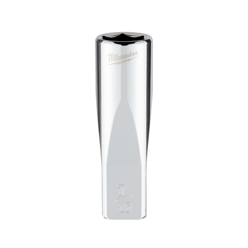 Picture of 1/4" Dr. SAE 6-Point Deep Socket with FOUR FLAT™ Sides, 7/16"