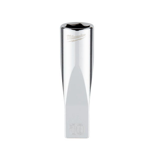 Picture of 1/4" Dr. Metric 6-Point Deep Socket with FOUR FLAT™ Sides, 10mm