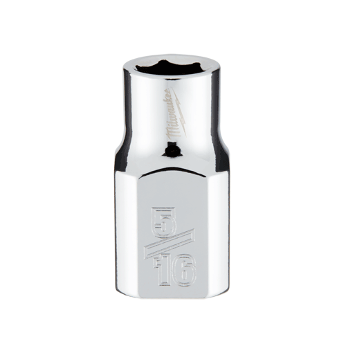 Picture of 3/8" Dr. SAE 6 Point Standard Socket with FOUR FLAT™ Sides, 5/16"