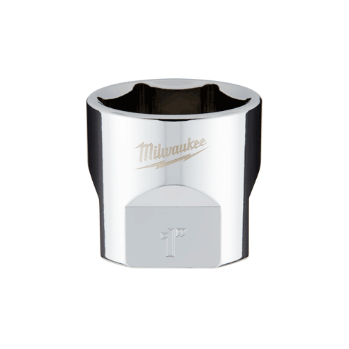 Picture of 3/8" Dr. SAE 6 Point Standard Socket with FOUR FLAT™ Sides, 1"