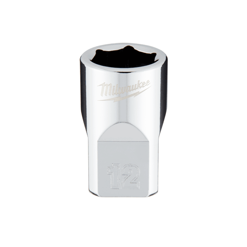 Picture of 3/8" Dr. Metric 6-Point Standard Socket with FOUR FLAT™ Sides, 12mm