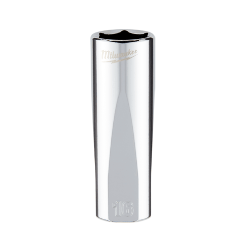 Picture of 3/8" Dr. Metric 6-Point Deep Socket with FOUR FLAT™ Sides, 16mm