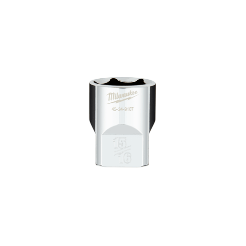 Picture of 1/2" Dr. SAE 6-Point Standard Socket with FOUR FLAT™ Sides, 15/16"