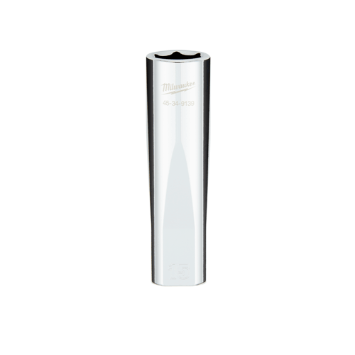 Picture of 1/2" Dr. Metric 6-Point Deep Socket with FOUR FLAT™ Sides, 15mm