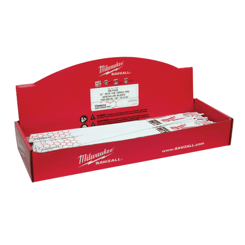 Picture of 12" 18 TPI The Torch™ SAWZALL® Blades, 100 Pk.