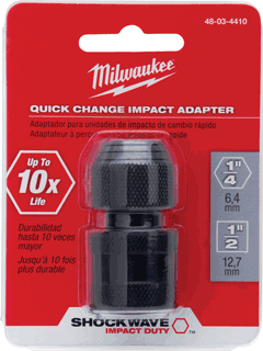 Picture of Shockwave™ 1/4" Hex Adapter Sq 1/2"