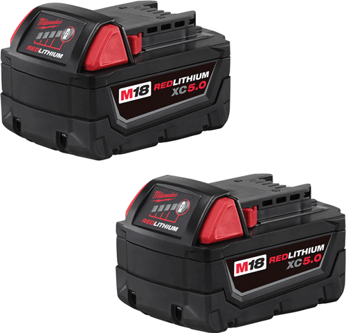 Picture of M18 REDLITHIUM™ XC5.0 Extended Capacity Battery 2 Pack