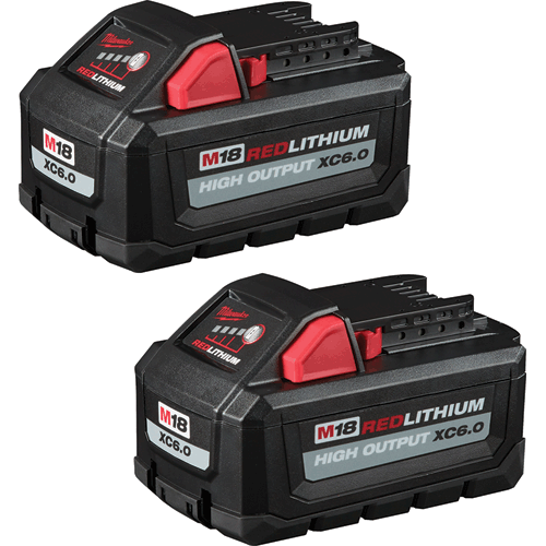 Picture of M18™ REDLITHIUM™ HIGH OUTPUT™ XC6.0 Battery Pack (2 Pk)