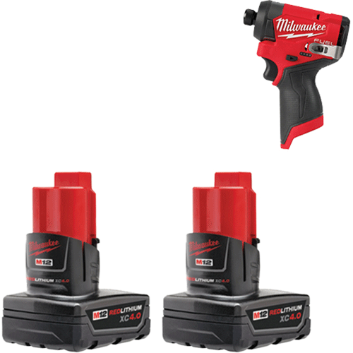 Picture of M12™ REDLITHIUM™ XC4.0 Battery 2 Pack Promo