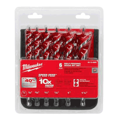 Picture of 6 Pc. SPEED FEED™ Wood Bit 6-1/2" Set