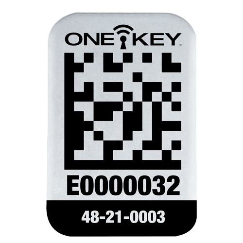 Picture of Small Metal ONE-KEY™ Asset ID Tag