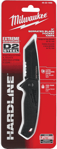 Picture of 3" HARDLINE™ Serrated Blade Pocket Knife
