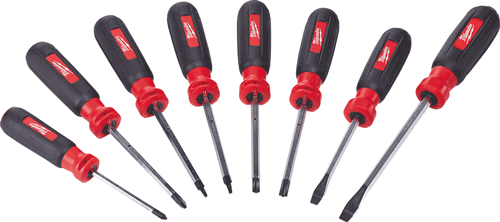 Picture of 8 PC SCREWDRIVER SET W/ S