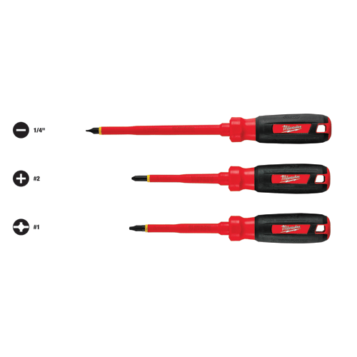 Picture of 3 Pc. 1000V Insulated Screwdriver Set