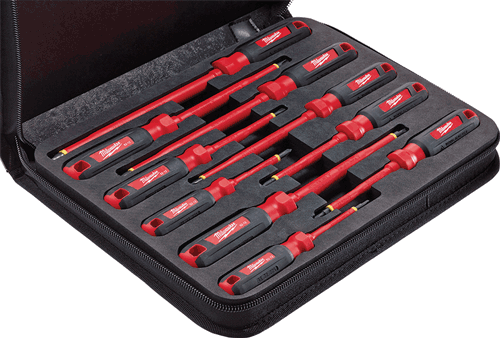 Picture of 10 Pc. 1000V Insulated Screwdriver Set