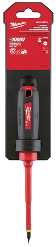Picture of 3/16" Cabinet - 4" 1000V Insulated Screwdriver