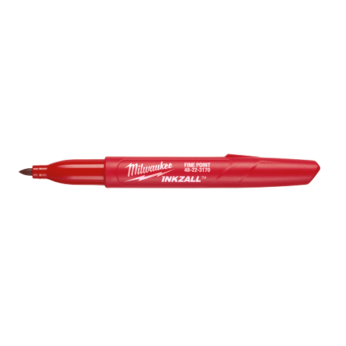 Picture of INKZALL® Red Fine Point Marker