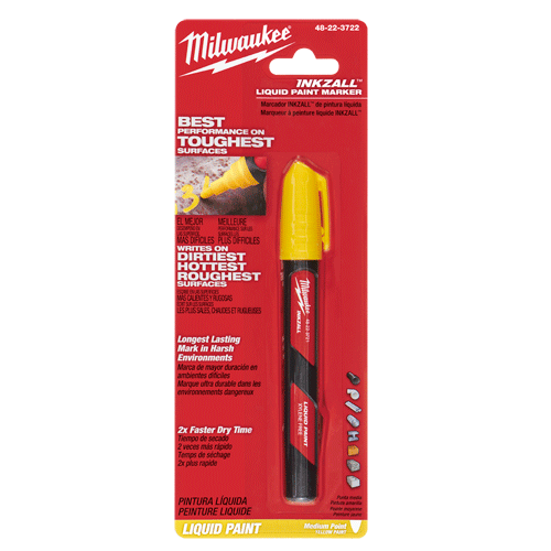 Picture of INKZALL™ Liquid Paint Marker - Yellow
