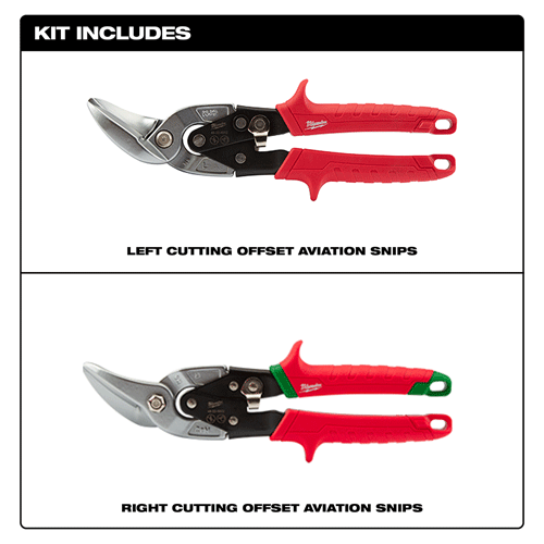 Picture of 2 Pc. Offset Aviation Snip Set
