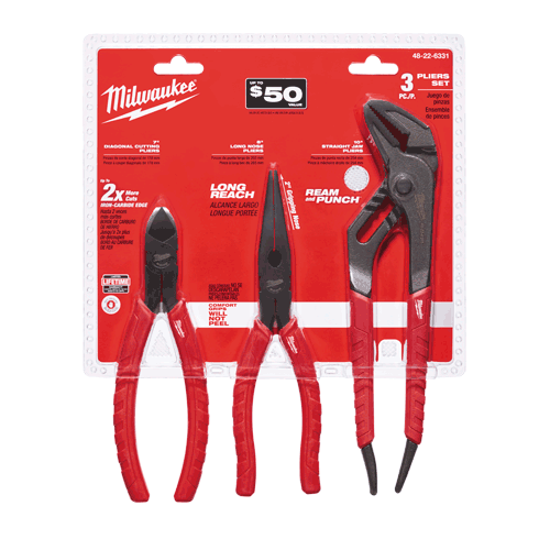 Picture of 3 Pc. Comfort Grip Pliers Kit