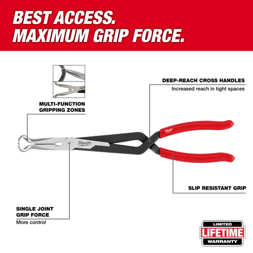 Picture of 3 Pc. 13" Long Reach Hose Grip Pliers Set