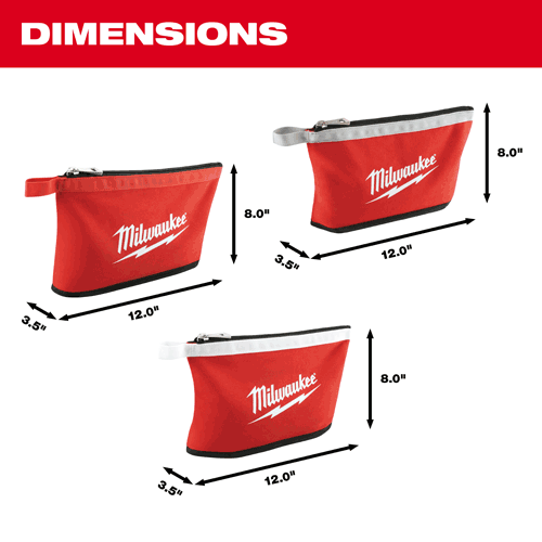Picture of 3 Pk. Zipper Pouches