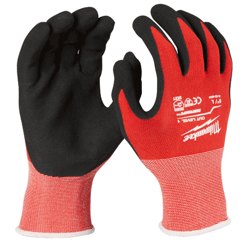 Picture of Cut Level 1 Nitrile Dipped Gloves, Large
