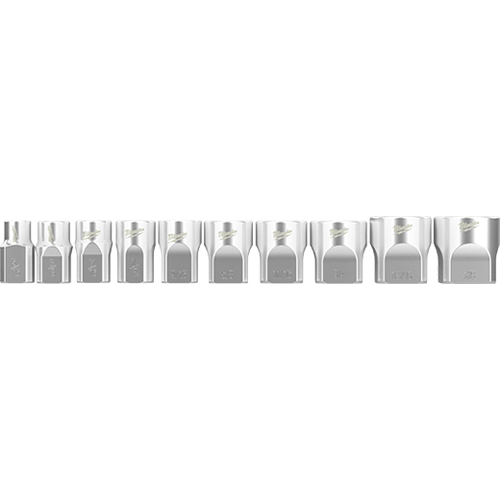 Picture of 10 Pc 3/8" SAE Sockets with FOUR FLAT™ Sides