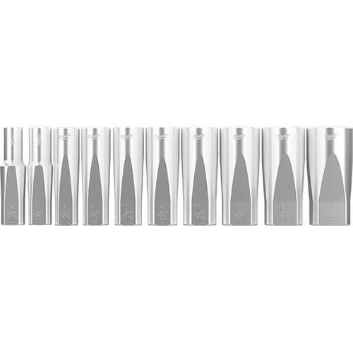 Picture of 10 Pc 3/8” SAE Deep Well Sockets with FOUR FLAT™ Sides