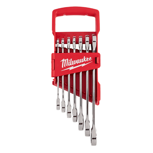 Picture of 7 Pc. Ratcheting Combination Wrench Set, SAE