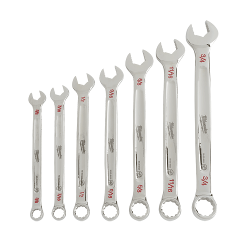 Picture of 7 Pc. SAE Combination Wrench Set