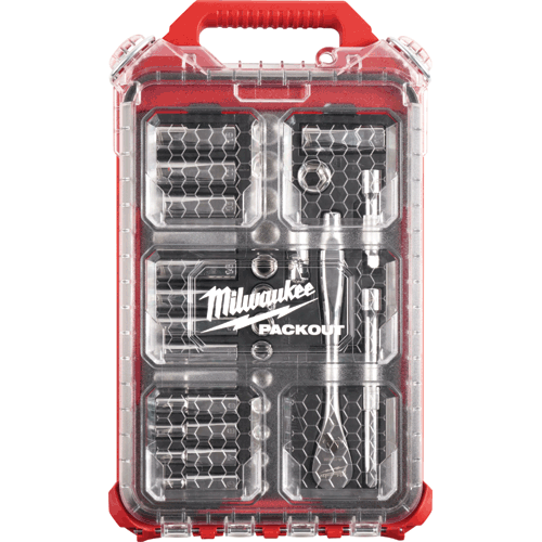 Picture of 3/8" Drive 32pc Ratchet & Socket Set with PACKOUT Low-Profile Compact Organizer - Metric