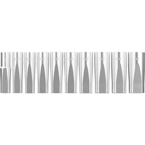 Picture of 10 Pc 3/8" Metric Deep Well Sockets with FOUR FLAT™ Sides