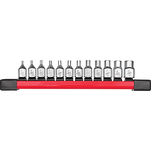 Picture of 12 Pc. 1/4" Drive Low-Profile Hex Bit Socket Set - SAE