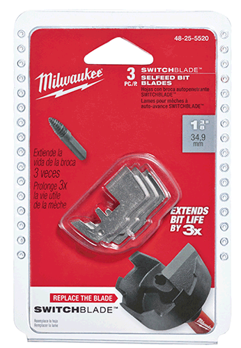 Picture of 1-3/8" SwitchBlade™ Replacement Blade, 3 Pk.