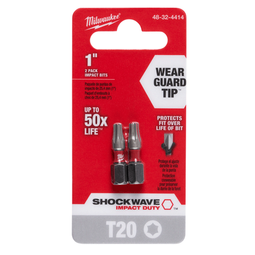 Picture of  SHOCKWAVE™ Impact Torx T20 Insert Bits (2 Pk.)