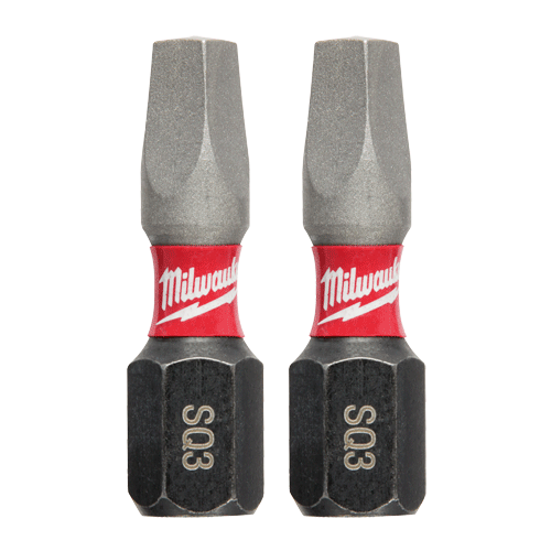 Picture of  SHOCKWAVE™ Impact Square Recess #3 Insert Bits (2 Pk.)