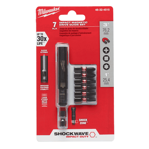 Picture of SHOCKWAVE™ Impact Magnetic Drive Guide Set, 7 Pc.