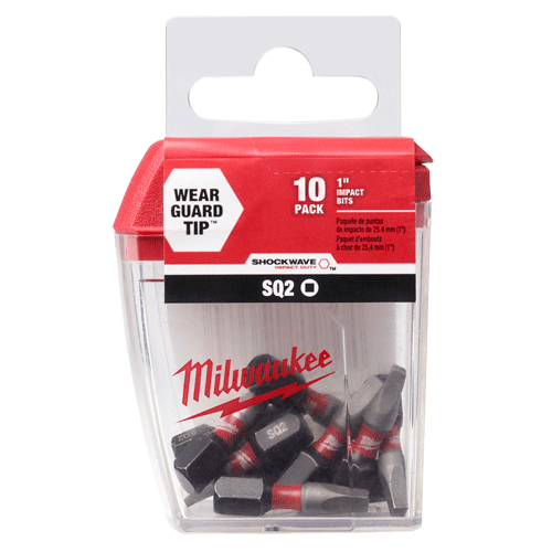 Picture of SHOCKWAVE™ 1" SQ2 Impact Bit 10 Contractor Pack