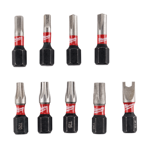 Picture of 9 Pc. SHOCKWAVE™ Impact Security Insert Bit Set
